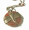 Carnelian Dragonfly Necklace